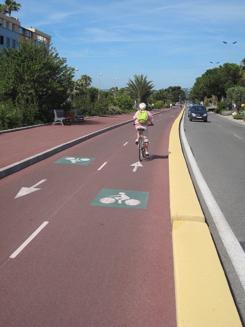 bike path Cagnes-sur-Mer